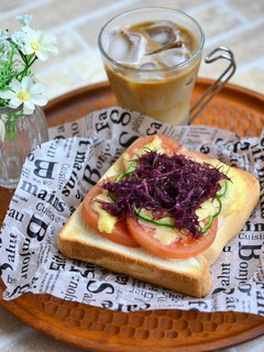 ふのりのチーズトースト-レシピのメイン写真