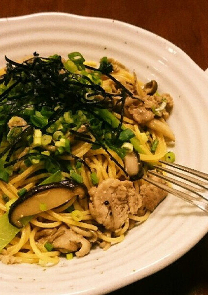 野菜たっぷり♪具だくさんの和風パスタ-レシピのメイン写真