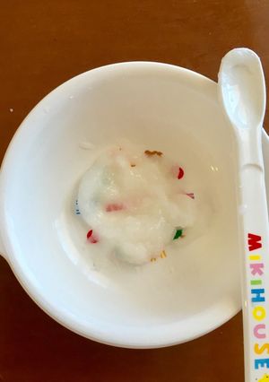 離乳食＊基本のお米から作る10倍粥-レシピのメイン写真