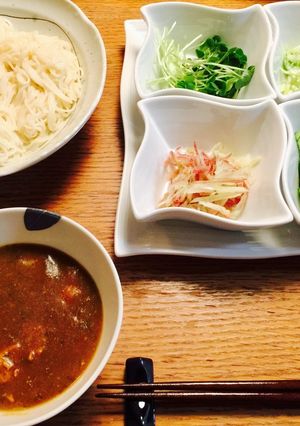 つけカレーそうめん-レシピのメイン写真