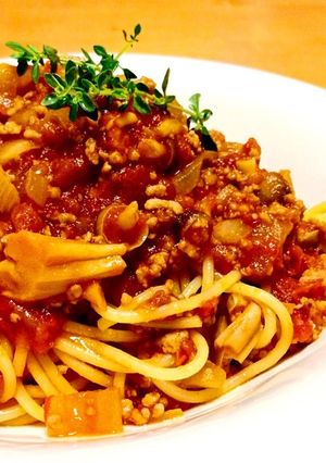 簡単！すぐ出来ちゃう！ミートソースパスタ-レシピのメイン写真