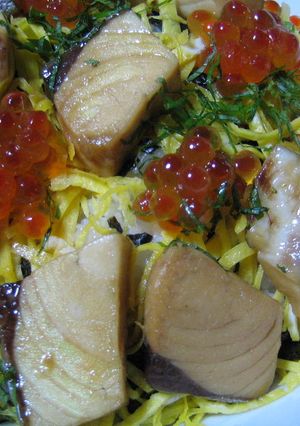 かんぱち丼-レシピのメイン写真