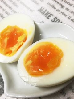 失敗なし簡単ゆで玉子☆やや半熟-レシピのメイン写真