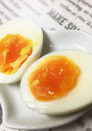 失敗なし簡単ゆで玉子☆やや半熟-レシピのメイン写真