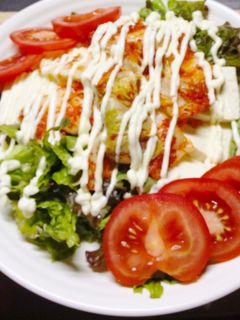 キムマヨ豆腐サラダ-レシピのメイン写真