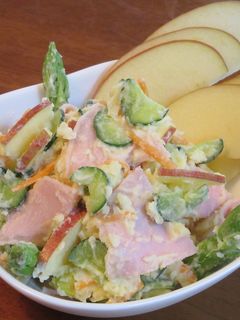 塩レモンとりんご酢でさっぱりポテトサラダ-レシピのメイン写真