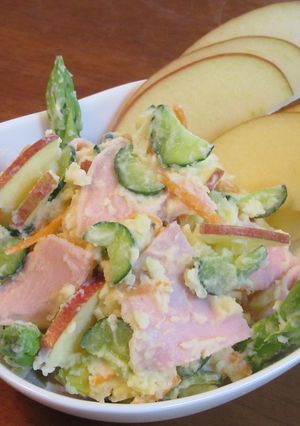 塩レモンとりんご酢でさっぱりポテトサラダ-レシピのメイン写真