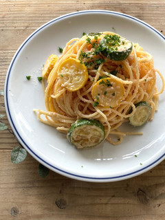 mズッキーニの明太マヨペンネ(パスタ)-レシピのメイン写真
