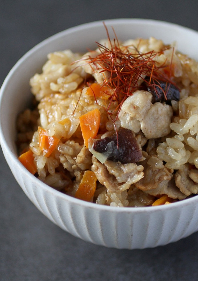 炊飯器でできる♪もち米で中華おこわ風-レシピのメイン写真
