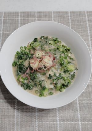 オクラとモロヘイヤのトロロ丼-レシピのメイン写真