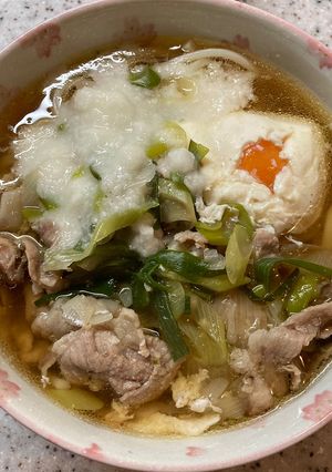 1番好きな肉葱うどん-レシピのメイン写真