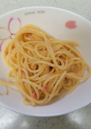 簡単に明太子のパスタ-レシピのメイン写真