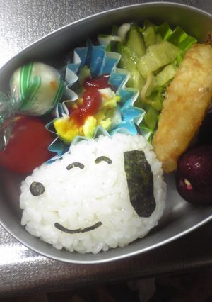 年中■お弁当(スヌーピー)-レシピのメイン写真