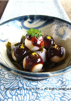 里いもの柚子味噌添え-レシピのメイン写真
