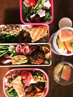 ミートボールのお弁当2-レシピのメイン写真