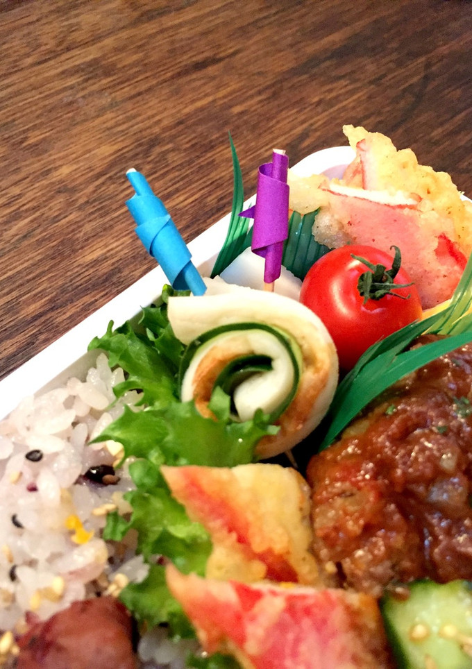 ♪お弁当に♪ちくわと胡瓜のクルクル巻き☆-レシピのメイン写真