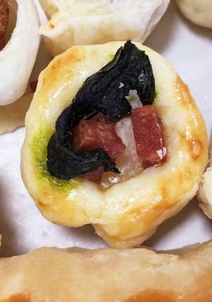 スパムほうれん草パイ〜ミニサイズ〜-レシピのメイン写真
