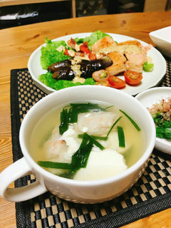 カニのすり身と豆腐のすまし汁-レシピのメイン写真