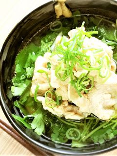 豚肉と三つ葉*あっさり肉うどん-レシピのメイン写真