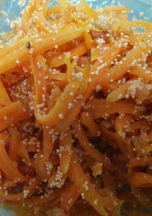人参のたらこ和え♪調味料はいりません‼-レシピのメイン写真