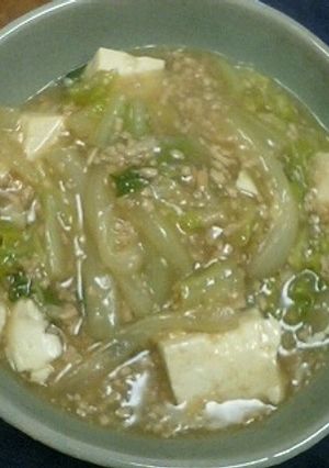 豆腐と白菜のオイスターソース炒め-レシピのメイン写真