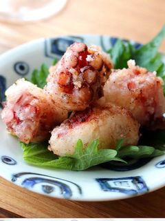 液体塩こうじを使って!タコのから揚げ!-レシピのメイン写真