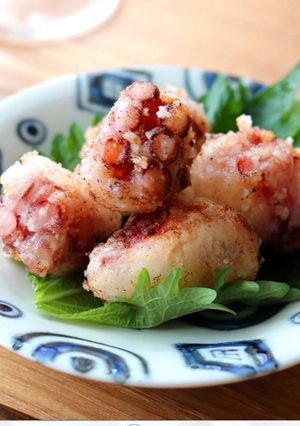 液体塩こうじでタコの唐揚げ-レシピのメイン写真