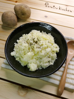 皮がつるんとむける♪お芋のレンジ加熱方法-レシピのメイン写真