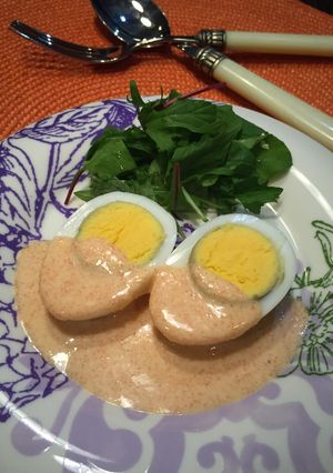 ウフ・ア・ラ・明太マヨネーズ-レシピのメイン写真