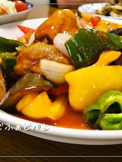カラフル酢鶏✿爽やかフレッシュレモン風味-レシピのメイン写真