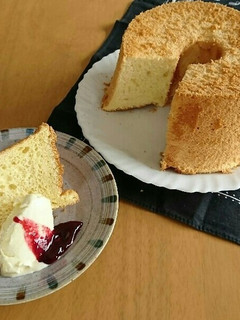 卵黄が余らない!バニラシフォンケーキ-レシピのメイン写真