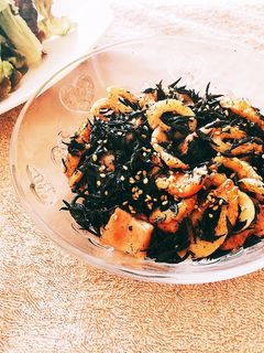 ひじきのゴマ油炒め-レシピのメイン写真