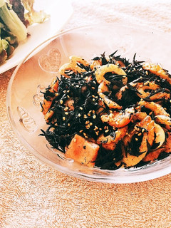 ひじきのゴマ油炒め-レシピのメイン写真