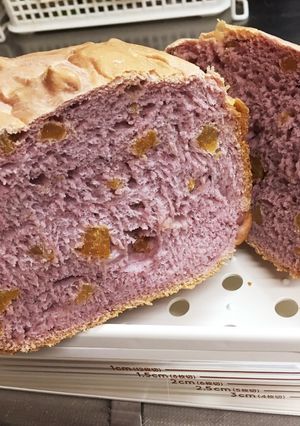 むらさきのおいも食パン-レシピのメイン写真