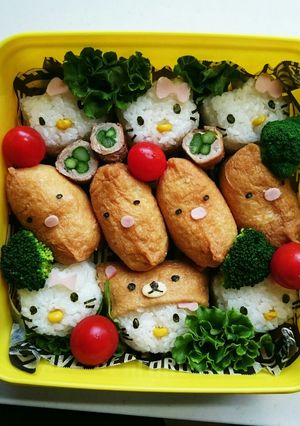 いなり寿司。すみっこのとんかつ弁当-レシピのメイン写真