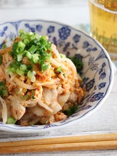 簡単レンジで豚キムチ-レシピのメイン写真