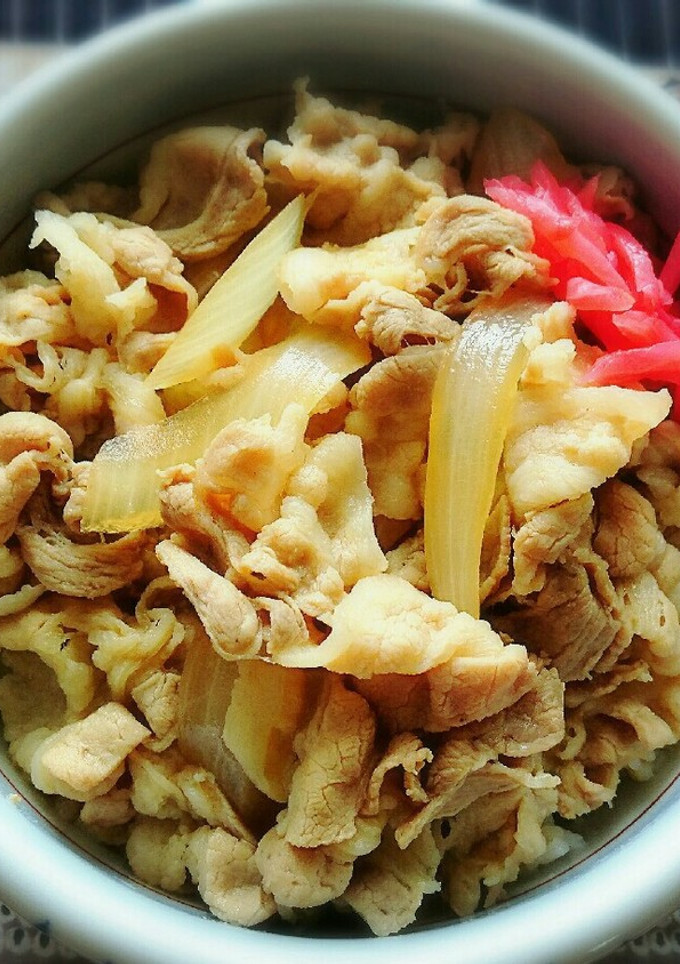 吉野家風 豚丼-レシピのメイン写真