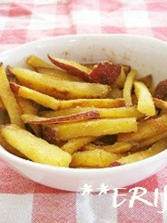 さつまいものきな粉シナモンがけ~♪♪-レシピのメイン写真