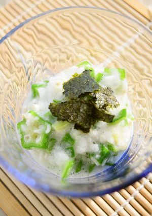 超簡単*オクラ山芋-レシピのメイン写真