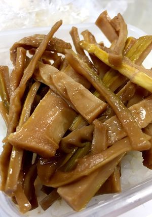 ご飯がすすむ、はっちく(破竹)炒め煮-レシピのメイン写真