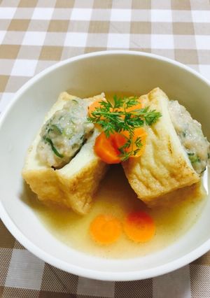 冷やしても良し！絹厚揚げの挟み煮-レシピのメイン写真
