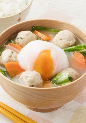 十五夜に！具だくさんお月見だんご汁-レシピのメイン写真