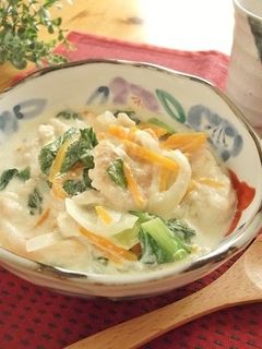 鶏むねと野菜のクリーム煮 柚子胡椒風味-レシピのメイン写真
