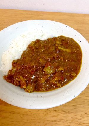 圧力鍋で簡単！無水チキンカレー-レシピのメイン写真