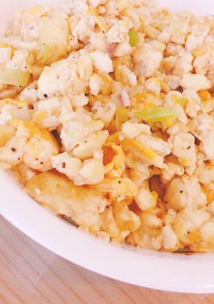 糖質制限！豆腐チャーハン-レシピのメイン写真