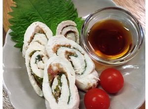 簡単！ヘルシー☆ささみ☆梅肉☆しそ巻き-レシピのメイン写真