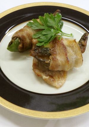 ホンモロコとチーズの肉巻き-レシピのメイン写真