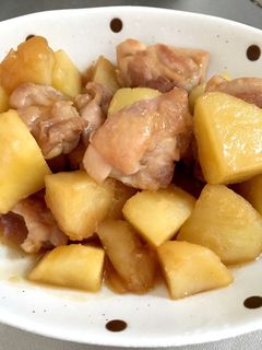 とり肉とじゃがいもの照り煮☆-レシピのメイン写真