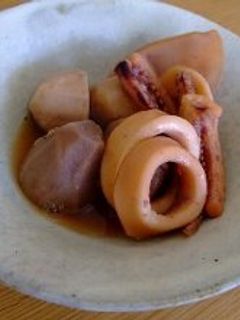 イカとサトイモの煮物-レシピのメイン写真