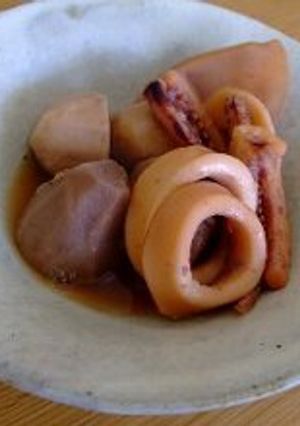 イカとサトイモの煮物-レシピのメイン写真